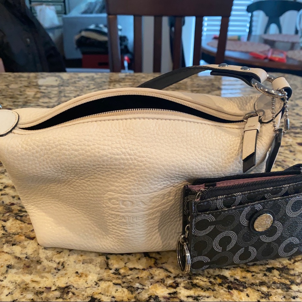 Cute little Coach purse with Coach Coin pouch
